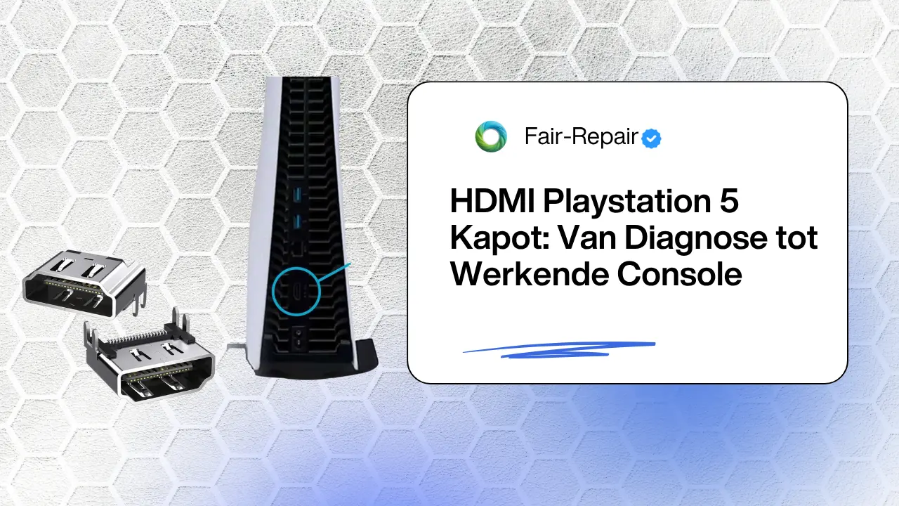 HDMI Playstation 5 Kapot: Van Diagnose tot Werkende Console