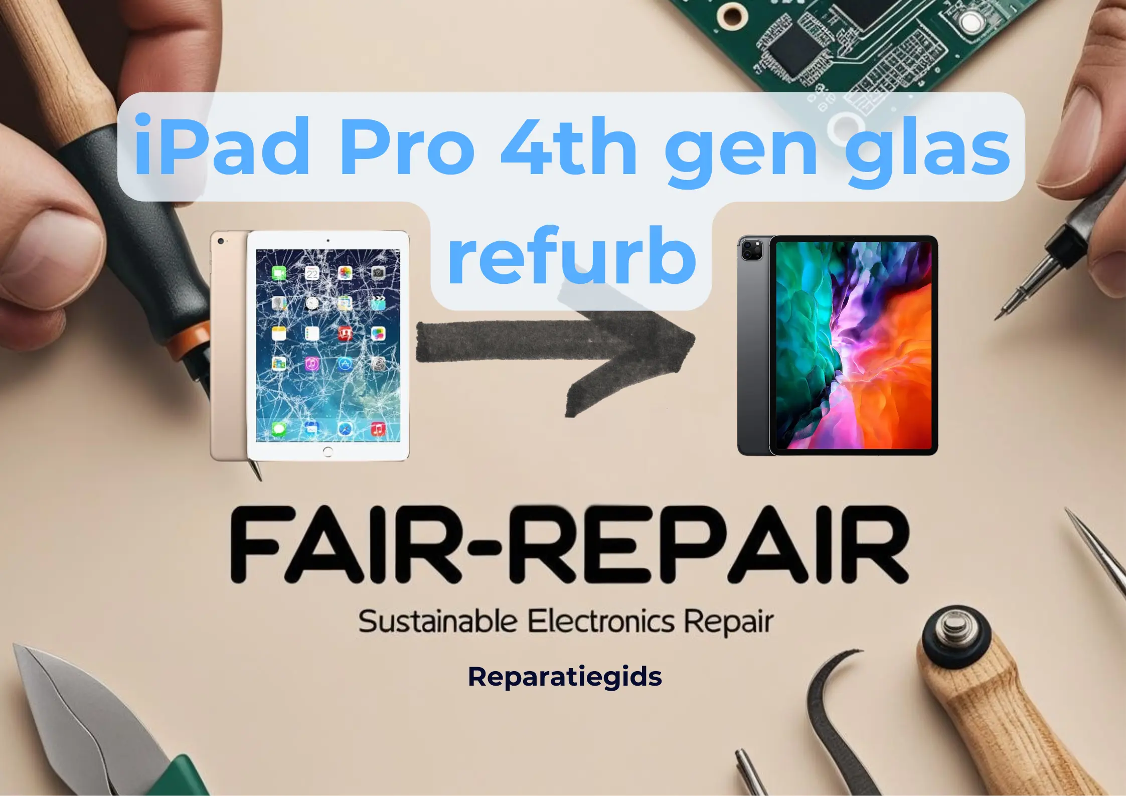 iPad Pro 11 Inch Glas Refurbishing