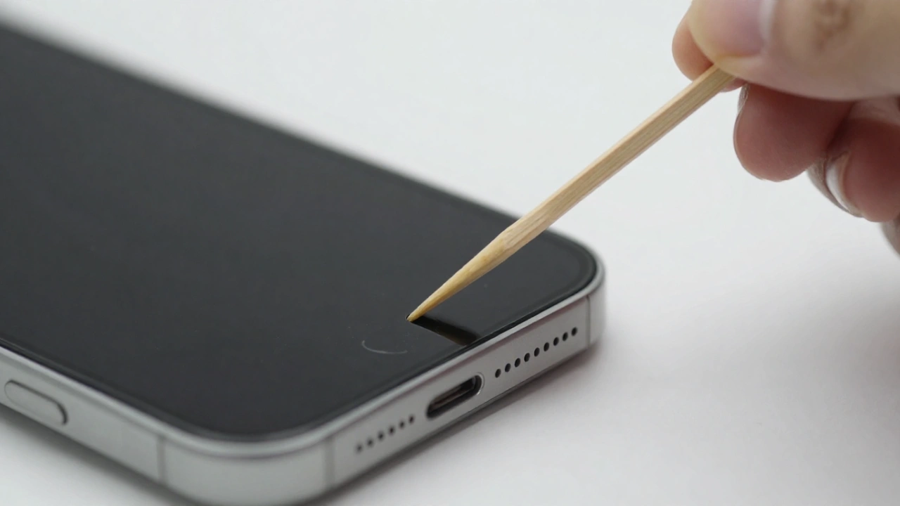 Oplaadpoort gsm schoonmaken: Veilig stof verwijderen in 4 stappen
