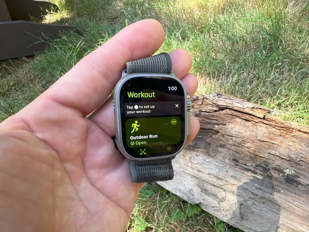 Apple Watch Ultra 2 in actie