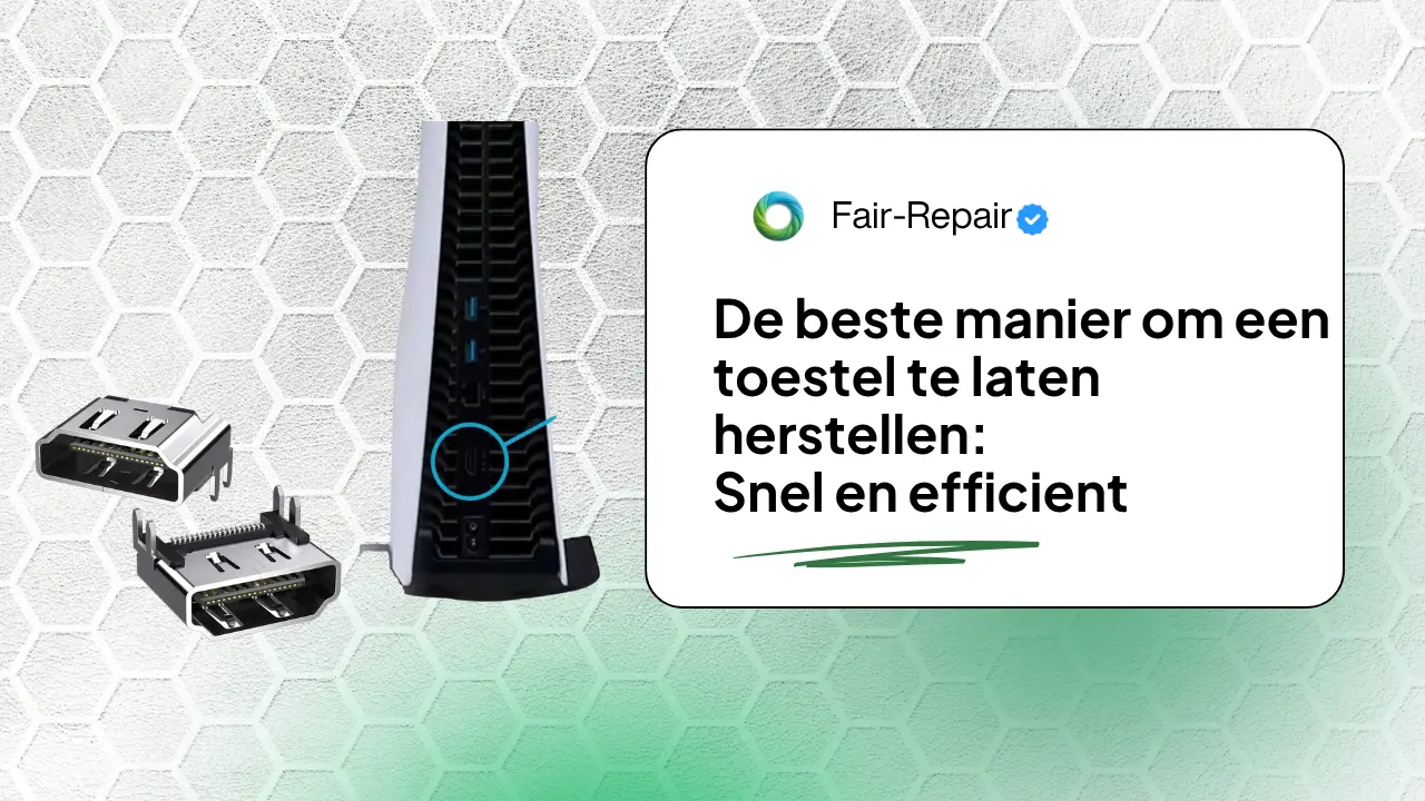 De beste manier om een toestel te laten herstellen