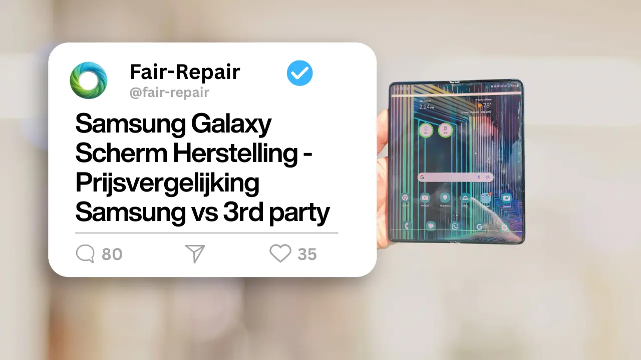 Samsung Galaxy Scherm Herstelling Opties | Prijzen 2025